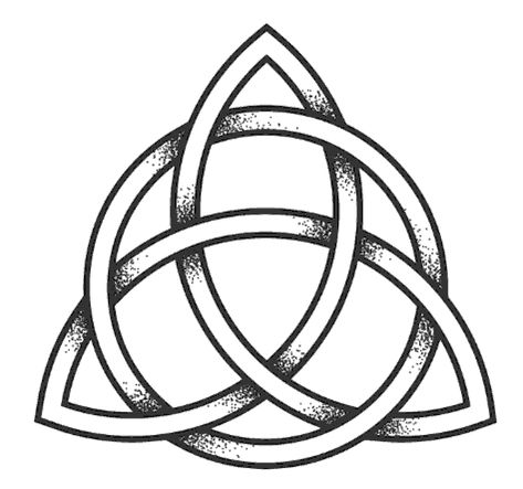 Triquetra Meaning, Celtic Symbols And Meanings, Trinity Knot Tattoo, Trinity Symbol, Trinity Tattoo, Celtic Knot Tattoo, Irish Symbols, Irish Tattoos, Knot Tattoo