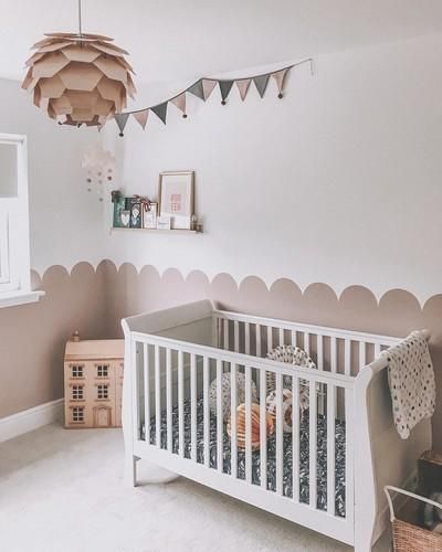 Nursery Wall Painting, Girl Bedroom Walls, Nursery Room Design, Girl Nursery Room, Baby Room Inspiration, Baby Room Wall, Nursery Room Inspiration, Baby Room Design, Nursery Baby Room