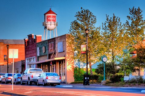 frisco texas | Frisco Texas Water Tower | Flickr - Photo Sharing! Frisco Railroad, Texas Towns, Frisco Texas, Places To Live, Best Places To Live, Water Tower, Dallas Fort Worth, Best Cities, Home Look