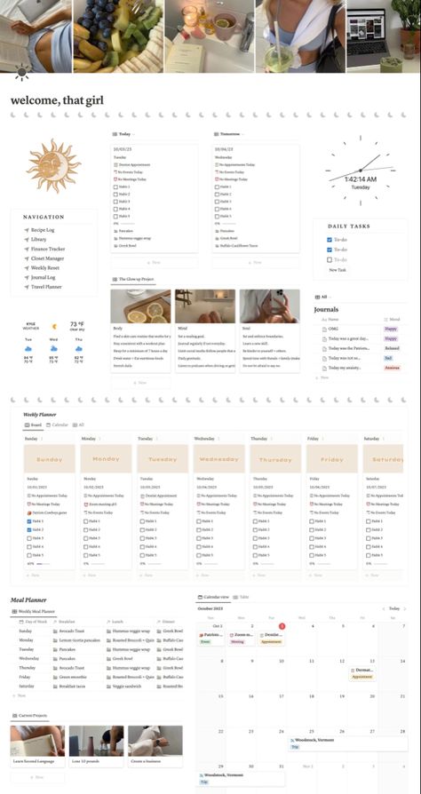 Weekly Planner To Do List, Notion Progress Tracker, 2024 Notion Planner, Notion Calorie Tracker, 2024 Reset Checklist, Monthly Reset Checklist, Notion Homepage Template, Notion Monthly Planner, Weekly Reset Checklist