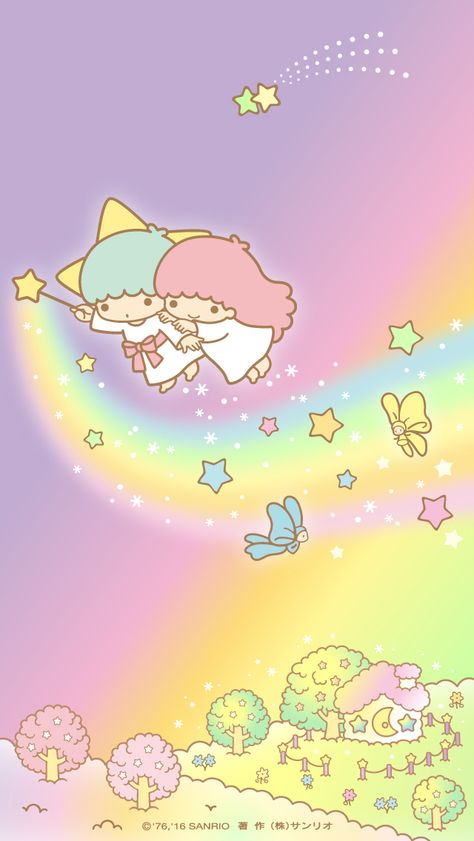 Sanrio, Wallpaper, And Little Twin Stars Image - Iphone Little Twin Stars - 640x1136 Wallpaper HD - WallpaperTip Sanrio Background, Twin Stars Sanrio, Sanrio Wallpapers, 헬로키티 배경화면, Wallpaper 2016, My Melody Wallpaper, Kawaii Background, Kitty Images, Hello Kit