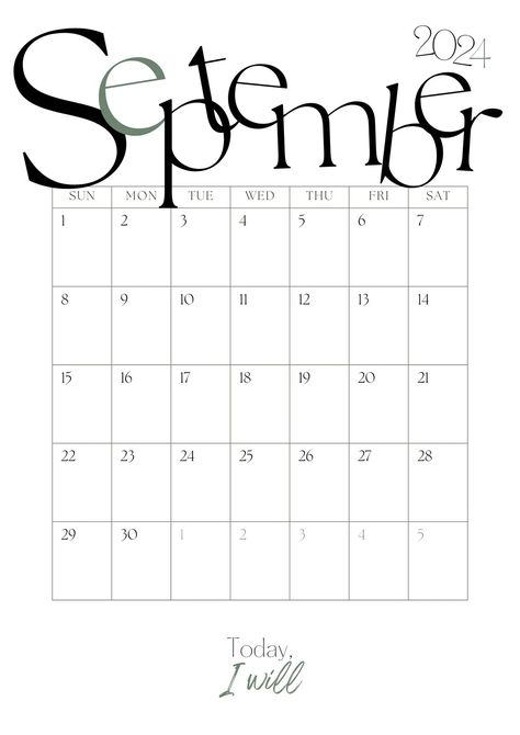 Simple Elegant September 2024 Calendar Monthly Planner – szablony Canva Schedule Organizer, Monthly Planner Template, Schedule Organization, Calendar Monthly, Photo Collage Maker, Marketing Logo, 2025 Calendar, Collage Background, 2024 Calendar