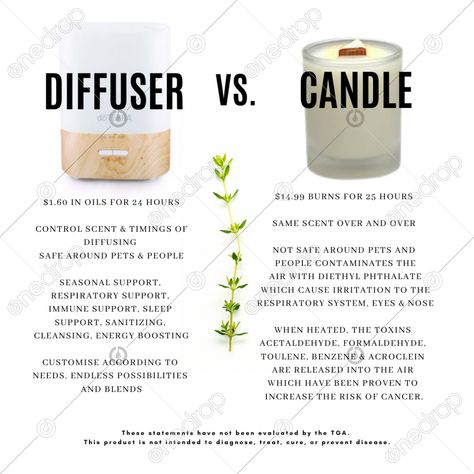 Candle Infographic, Young Living Diffuser, Essential Oil Reed Diffuser, Diy Candles Homemade, Young Living Essential Oils Recipes, Sacred Science, Doterra Wellness Advocate, Candle Ideas, Essential Oil Candles