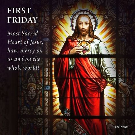 EWTN on Instagram: "The first Friday of each month is devoted to the Sacred Heart of Jesus. Grow in love of His Most Sacred Heart - https://www.ewtn.com/catholicism/devotions/sacred-and-immaculate-hearts-12724" First Friday Of The Month, Most Sacred Heart Of Jesus, Way Of The Cross, The Sacred Heart Of Jesus, The Sacred Heart, Sacred Heart Of Jesus, First Friday, Christian Prayers, Daughters Of The King