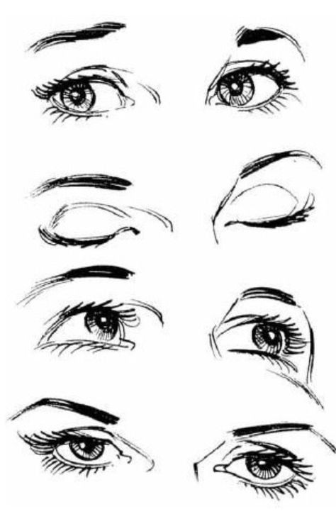 Eyes looking at different directions Ako Kresliť, 심플한 그림, Realistic Eye Drawing, 얼굴 드로잉, Drawing Eyes, 얼굴 그리기, 인물 드로잉, Art Instructions, Drawing Lessons