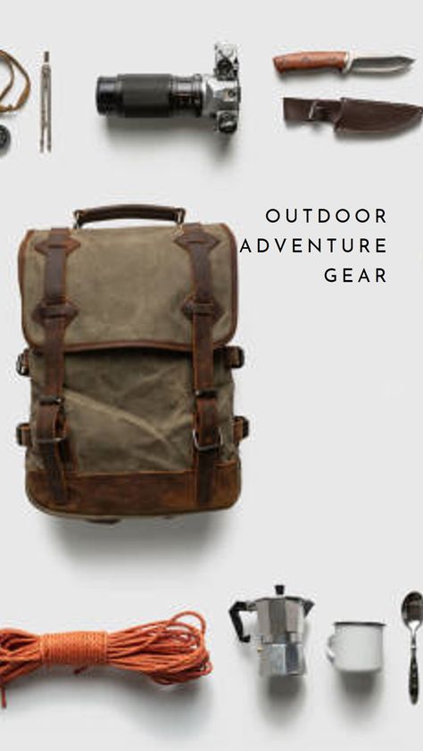 Hiking Gadgets, Outdoorsmen Style, Outdoor Magazine, Outdoor Adventure Gear, Camping Trailers, Hiking Backpacking, Outdoor Equipment, Adventure Gear, Camping Picnic