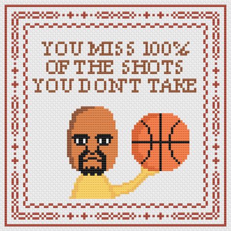 Basketball Motivation, Wii Sports, Types Of Stitches, Sport Icon, Dmc Thread, Christmas Cross, Stitching Art, Cross Stitch Art, Christmas Cross Stitch