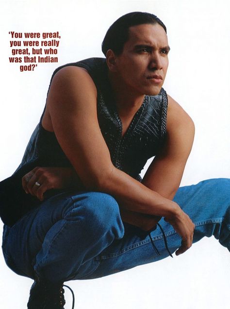 Michael Greyeyes: 1998 Cover Story - C&I Magazine Michael Greyeyes, Native American Actors, Legends Of The Fall, Dances With Wolves, Spiritual Warrior, Indian People, Rough Riders, Ballet School, Prison Break