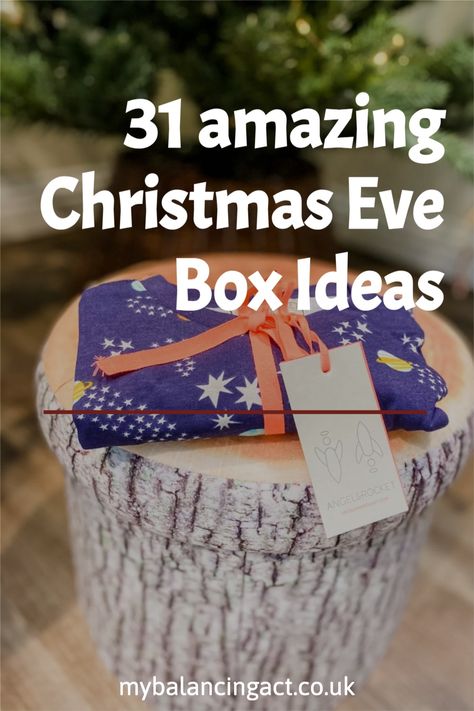 Top ideas on what to include in your child’s Christmas Eve Box and where to buy from; from small businesses and Etsy sellers, to Amazon for quick prime delivery. Night Before Xmas Box Ideas, What To Put In Christmas Eve Boxes, Diy Christmas Eve Box For Kids, Christmas Eve Box Designs Diy, Christmas Eve Box Designs, Christmas Eve Box Cricut, Fun Family Christmas Games, Lego Christmas Tree, Personalised Christmas Eve Box