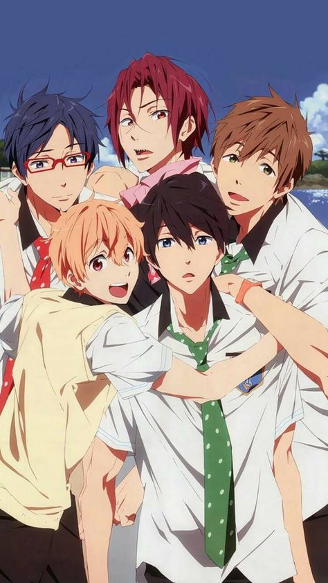 Poses Anime, Pelo Anime, Free Eternal Summer, Anime Karakterek, Splash Free, Free Iwatobi Swim Club, Kyoto Animation, Free Iwatobi, Eternal Summer