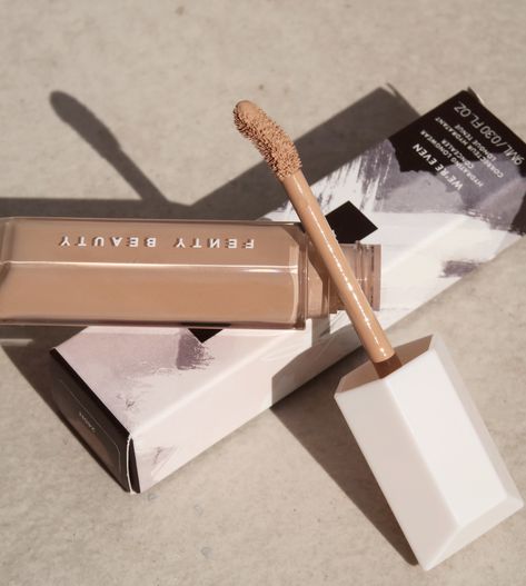 Aesthetic Concealer, Concealer Aesthetic, Fenty Concealer, Fenty Beauty Concealer, Persian Silk Tree, Essence Makeup, Makeup List, Concealer Shades, Makeup Is Life