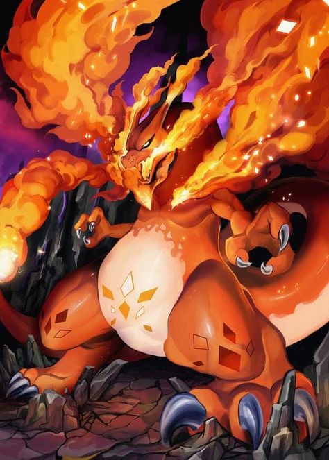 Charizard Wallpaper, Gigantamax Charizard, Charizard Art, Zoroark Pokemon, Rayquaza Pokemon, Kartu Pokemon, Pokemon Dragon, Pokemon Poster, Cool Pokemon Wallpapers