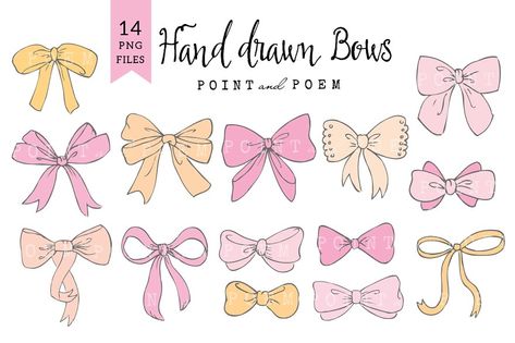 Ribbon Graphic, Bow Clipart, Scrapbooking Set, Clipart Baby, Baby Clip Art, Scrapbooking Cards, Clip Arts, Bow Clip