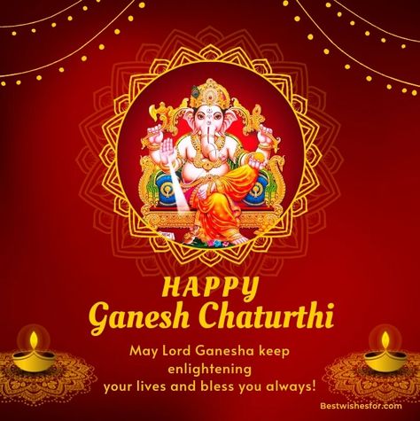 Ganesh Chaturthi Wishes In English | Best Wishes Ganesh Chaturthi Wishes, Happy Ganesh Chaturthi Wishes, Eco Friendly Ganesha, Greeting Card Maker, 2023 Wishes, Happy Ganesh Chaturthi Images, Ganesh Utsav, Ganesh Chaturthi Images, Festival Image