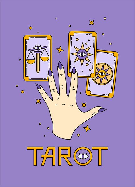 Mystic Tarot on Behance Daily Tarot, Tarot Readings, Reading Tarot Cards, Psychic Readings, Card Reading, Love Reading, Tarot Reading, Tarot Cards, Psychic