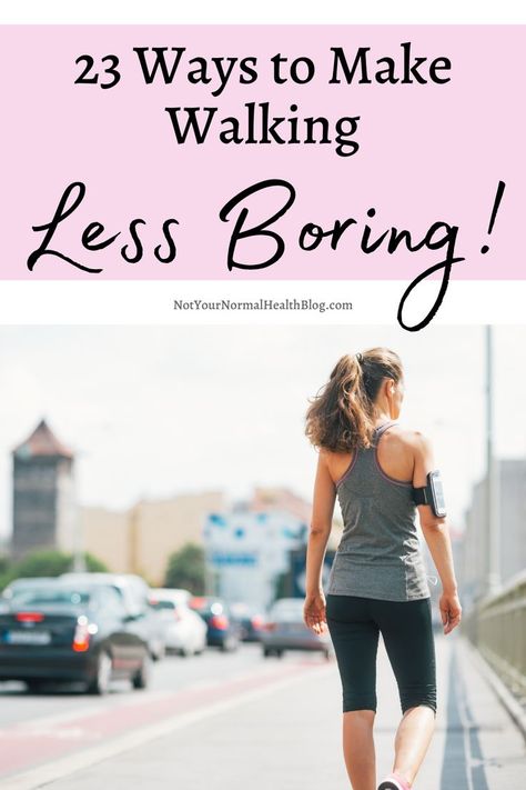 If you're ramping up your steps, or, have been aiming for 10,000 steps for a while now, you might be getting a bit bored - but don't quit, just make it more interesting and we've got 23 ways to do it. From walks that will make you happy, ones that spakr creativity and some that are just fun ways to pass the time, you can make your next walk far more interesting. Walk The Weight Off, Walking Motivation, Walking Challenge, Daily Steps, Walking Everyday, Healthy Life Hacks, Fun Walk, How To Get Motivated, Don't Quit