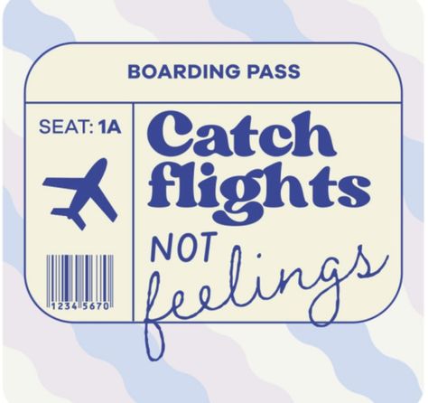 Stickers For Designers, Travel Stickers Aesthetic, Laptop Stickers Printable, Traveling Stickers, Travel Stickers Printable, Sticker For Phone, Stickers For Phone, Catch Flights Not Feelings, Catch Flights