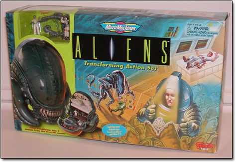 Marvel Cards, Micro Machines, Nostalgic Toys, Alien Vs Predator, Alien Vs, Food Fashion, Retro Toys, Toy Boxes, Action Figures Toys