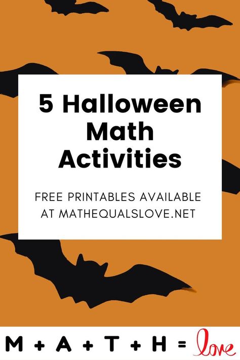 halloween math activities Halloween Math Middle School, Middle School Halloween Activities, Math Activities Middle School, Halloween Geometry, High School Halloween, Math Stem Activities, Activities Middle School, Fun Halloween Math, Halloween Math Games