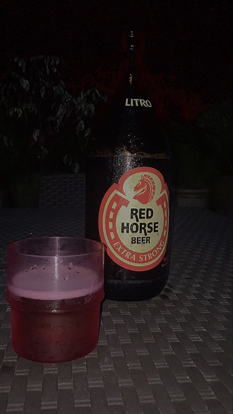 Red Horse Beer Drinks Prank, Redhorse Beer Aesthetic, Redhorse Beer Prank, Red Horse Beer Aesthetic, Redhorse Beer, Drinks Aesthetic Alcoholic, Red Horse Beer, Alcoholic Snapchat