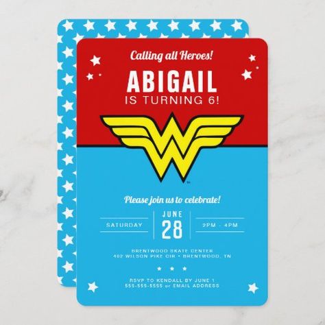 https://www.zazzle.com/superhero_corgi_puppy_birthday_party_invitation-256651119552511184?rf=238291872328964284 Superman Happy Birthday, Wonder Woman Birthday Party, Wonder Woman Party, Wonder Woman Birthday, Superhero Birthday Invitations, Birthday 5, Woman Birthday, Birthday Cartoon, Woman Birthday Party