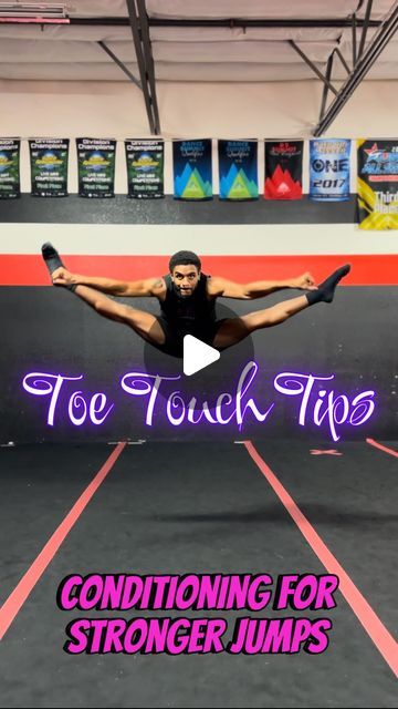 SACRAMENTO CHEER ELITE on Instagram: "Building STRONG jumps is the key to having GOOD jumps! . . #toetouch #jump #conditioning #strong #workout #cheer #cheerleading #cheerleader #cheerup #cheerleaders #cheerlife #jumpworkout #leap #explore #popular #fyp #fypage #reel #reels #reelsinstagram #reelsinstagram #workoutmotivation #workoutvideo #cheerpractice #cheercoach" Pike Jump Cheer, Cheer Conditioning Workouts Cheerleading, How To Improve Your Cheer Jumps, Cheerleading Conditioning Workout, Cheer Motions Drills, Conditioning Workouts Cheerleading, Beginner Cheerleading Tips, Jump Drills For Cheer, Stretches For Cheer Jumps