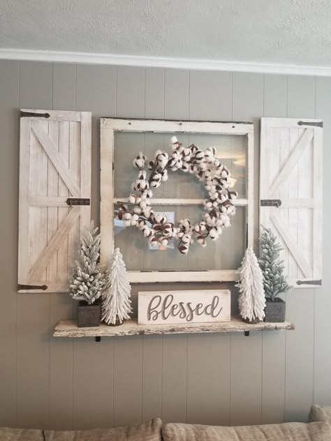 Home Makeover, Farmhouse Decor Living Room, Diy Farmhouse Decor, Country House Decor, Country Farmhouse Decor, Decor Home Living Room, Dining Room Walls, Farmhouse Wall Decor, Farmhouse Dining