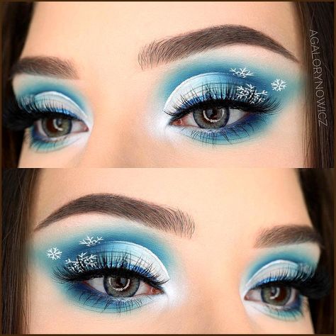 Christmas Eye Makeup, Christmas Makeup Look, Best Skin Care Products, Beautiful Eye Makeup, Eye Makeup Designs, Winter Makeup, Makeup Eye Looks, Creative Makeup Looks, Christmas Makeup