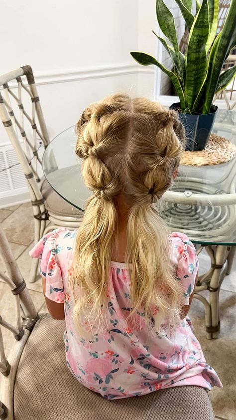 Girls Hairdos, Girly Hairstyles, Easy Little Girl Hairstyles, Girl Hair Dos, Girls Hairstyles Easy, Toddler Hairstyles Girl, Vlasové Trendy