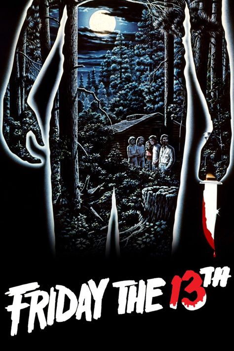 Friday The 13th 1980, Friday The 13th Poster, Movie Poster Frames, Jason Friday, Best Halloween Movies, Flash Gordon, Horror Posters, Classic Horror Movies, Horror Movie Posters