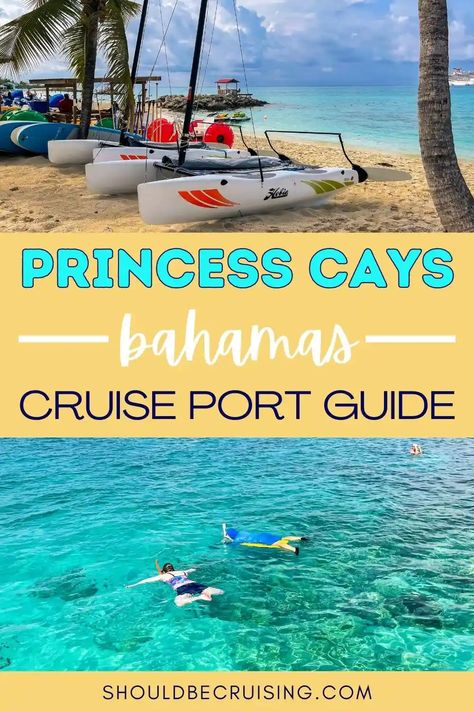 Carnival Cruise Bahamas, Princess Cays Bahamas, Princess Cruises Caribbean, Caribbean Cruise Packing, Water Princess, Princess Cruise Lines, Carribean Cruise, Relaxing Beach, Bahamas Vacation