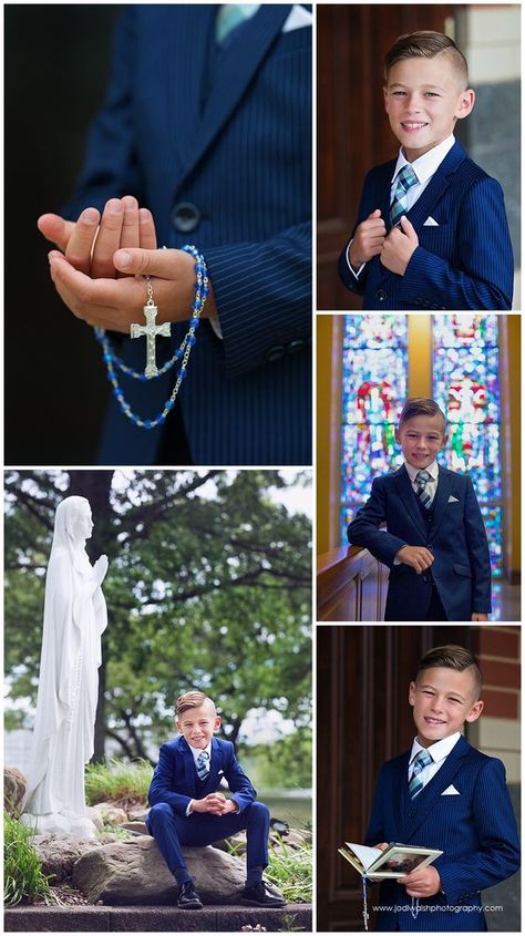 first holy communion portrait ideas 1st Communion Photo Ideas, Communion Picture Ideas, Communion Photoshoot Boys, 1st Communion Picture Ideas, Communion Pictures Ideas Boy, Boy Communion Photos, First Communion Party Ideas For Boys, First Holy Communion Photography, First Communion Boy Outfit