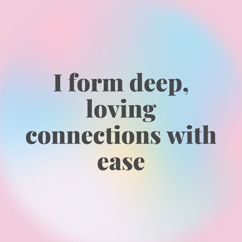 Spiritual Affirmations Universe, Connection Affirmations, Intuition Affirmations, Better Friendships, Universe Expanding, Subconscious Programming, Self Connection, Love Your Voice, Affirmations For Confidence