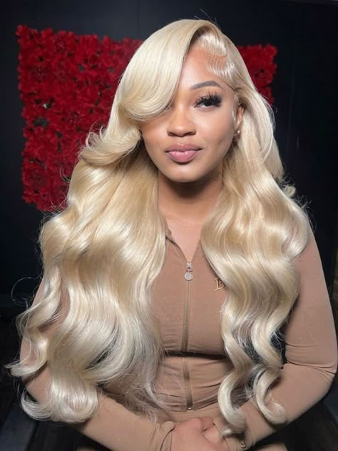 613 Body Wave 13x6 Hd Lace Frontal Wig Blonde Lace Front Human Hair Wigs 30 34 Inch Honey Blond 13x4 Transparent Lace Front Wig Color: 13x4 Lace Wig 13x6 Lace Wig Stretched Length: 18inches 20inches 22inches 24inches 26inches 28inches 30inches 32inches 34inches Density: 150% 180% Blonde Lace Front Wigs Styles, Blonde Frontal Wig Hairstyles, Blond Lace Front Wig, Birthday Wigs, Asian Hair Extensions, Blonde Body Wave Wig, Hairstyle Wigs, Bday Hair, Blond Wig