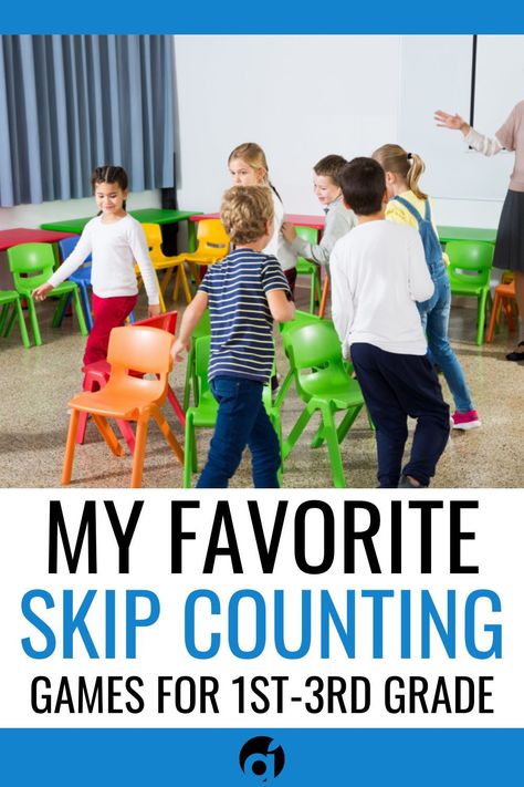 Are you working on skip counting in your elementary classroom? If so, check out this blog for 9 of my favorite skip counting games. These counting games are not only great to help learn time tables, but also help your students get comfortable with numbers. Your students will love these skip counting activities like skip counting knockout, hopscotch counting, skip counting scavenger hunt, musical chair counting and more. See how you can add these classroom games into your math centers today. Skip Counting Games 1st, Skip Counting Activities 3rd, Teaching Skip Counting, Counting In 5s Activities, Counting By 2's Activities, Skip Counting Games 2nd Grade, How To Teach Skip Counting By 2, Skip Count By 2's Activities, Skip Counting By 10's Activities