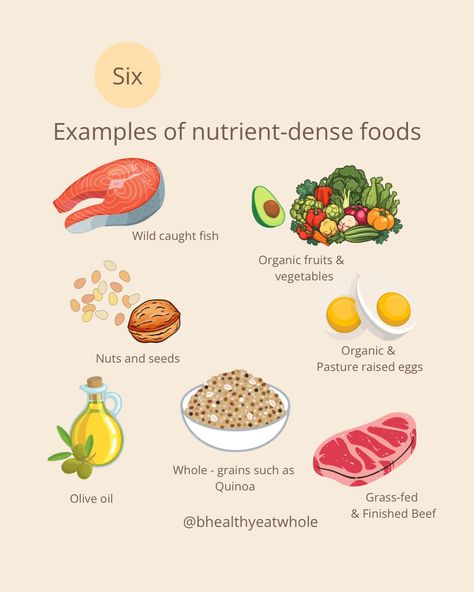 Nutrient-dense foods are those that offer vitamins, minerals, and other health-promoting components while being low in added sugars, saturated fats, and sodium. Nutrient profiling methods are designed to rank foods, meals, or diets based on their nutrient content, distinguishing nutrient-rich options from those with lower nutritional value or those that are primarily high in energy. By basing our diets on nutrient-dense foods, we can avoid excessive intake of calories, saturated fats, choles... Nutrient Dense Diet, Saturated Fats, Organic Nuts, Pasture Raised Eggs, Organic Fruits And Vegetables, Nuts And Seeds, Nutrient Dense Food, Nutritional Value, Nutrient Dense