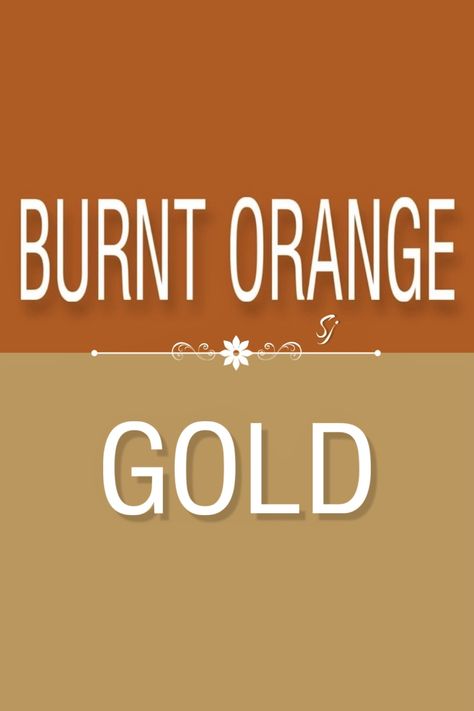 Burnt Orange Color Palette, Color Knowledge, Orange Color Palettes, Burnt Orange Color, Teenager Outfits, Saree Look, Orange Gold, Color Chart, Burnt Orange