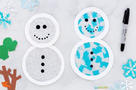 Snowman Craft Ideas, Snowman Crafts Preschool, Thema Winter Im Kindergarten, Creative Snowman, January Craft, Winter Stem Activities, Winter Science Activities, Winter Science Experiments, Winter Crafts Preschool