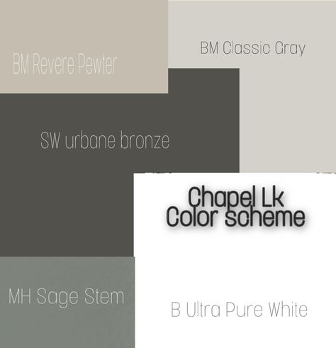 Urban Bronze Color Pallet, Urban Bronze Powder Room, Sw Urbane Bronze Coordinating Colors, Urban Bronze Coordinating Colors, Urban Bronze Color Palette, Urbane Bronze Coordinating Colors, Cabin Exterior Color Schemes, Brick Makeover, Cabin Exterior Colors