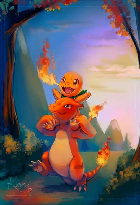 Charmander Charmander Art, Charmeleon Pokemon, Charmander Charmeleon Charizard, Lighting The Way, Pokemon Starters, 8bit Art, Pokemon Memes, Fandom Funny, All Pokemon