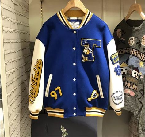 Harajuku Jacket, Estilo Harajuku, Couple Jacket, Streetwear Winter, Autumn Jacket, Women Baseball, Y2k Men, Baseball Women, Jackets Men Fashion