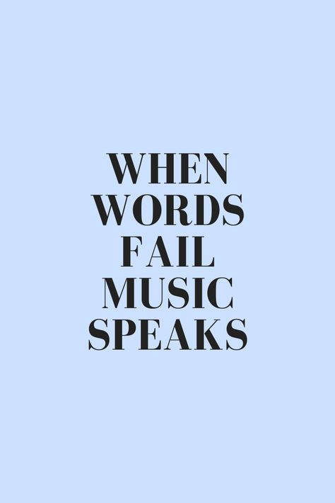 Wallpaper “When Words Fail Music Speaks” for Iphone Music Aesthetic Quotes Wallpaper, Music Themed Wallpaper Iphone, Music On World Off Wallpaper, Music Wallpaper Iphone Lyrics, House Music Quotes, Sweet Poetry, Wall Drawing Ideas, Wallpaper Iphone Quotes Songs, When Words Fail Music Speaks