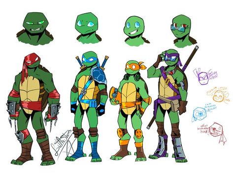 Pin by Bine on Teenage Mutant Ninja Turtles in 2022 | Ninja turtles cartoon, Teenage mutant ninja turtles art, Tmnt characters Ninja Turtles Redesign, Tmnt 2012 Redesign, Teenage Mutant Ninja Turtles Redesign, Tmnt Realistic, Tmnt Art 2012, Tmnt Drawing Reference, Rottmnt Redesign, Teenage Mutant Ninja Turtles Fanart, Ninja Character Design