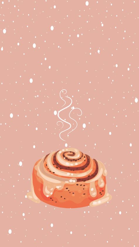 Warm Winter Wallpaper, Soft Cozy Aesthetic Wallpaper, Fall Cinnamon Rolls Aesthetic, Cinnamon Rolls Decoration, Minimalist Christmas Phone Wallpaper, Cinnamon Roll Background, Baking Aesthetic Wallpaper, Cozy Wallpapers Aesthetic, Cinnamon Rolls Wallpaper