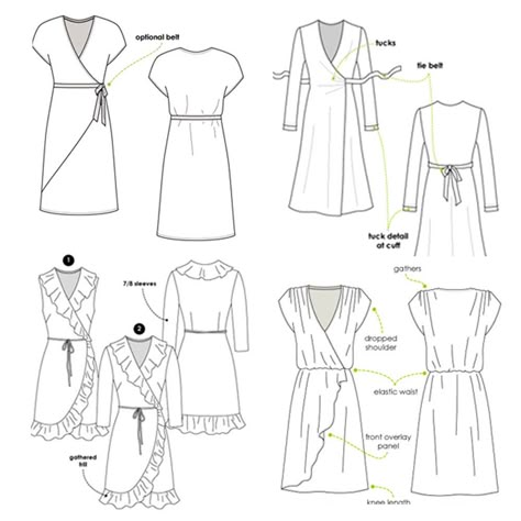 Indie, Darling: Best Wrap Dress Patterns » Helen's Closet Patterns Linen Wrap Dress Pattern, Linen Wrap Dress Sewing Pattern, Wrap Dress Pattern Free, Wrap Dress Sewing Pattern, Wrap Dress Sewing Patterns, Wrap Dress Pattern, Linen Wrap Dress, Shirt Dress Pattern, Dresses By Pattern