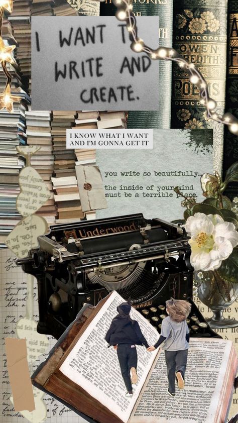 Writer Desk Aesthetic, Writer Moodboard, Writer Academia, Notion Pics, Writer Aesthetic, Author Dreams, Aesthetic Writing, My Future Job, Career Vision Board