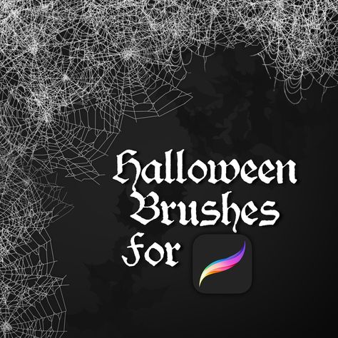 Spooky Procreate Brushes for Halloween - 100+ Halloween brushes for Procreate. Perfect for creating spooky, scary, and creepy illustrations. #procreate #halloween . #Halloween_Procreate #Brush_Set_Procreate #Brush_Procreate #Brushes_Procreate Halloween Procreate, Illustrations Procreate, Brush Set Procreate, Procreate Brushes Download, Brush Procreate, Hair Brush Set, Brushes Procreate, Brushes For Procreate, Procreate Art