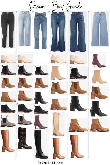 Long Wide Leg Jeans, Jeans Outfit Fall Casual, Jeans With Ankle Boots, Wearing Ankle Boots, Jeans Boots Outfit, Bootcut Jeans Outfit, Cropped Jeans Outfit, Outfit Repeater, Chelsea Boots Outfit