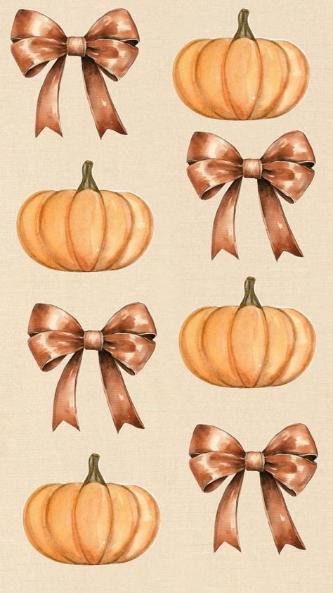 Thanksgiving Wallpapers Aesthetic, Preppy Fall Wallpaper, Thanksgiving Apps, Autumn Wallpapers, Thanksgiving Bow, Wallpaper Preppy, Fall Backgrounds, November Wallpaper, Iphone Wallpaper Preppy