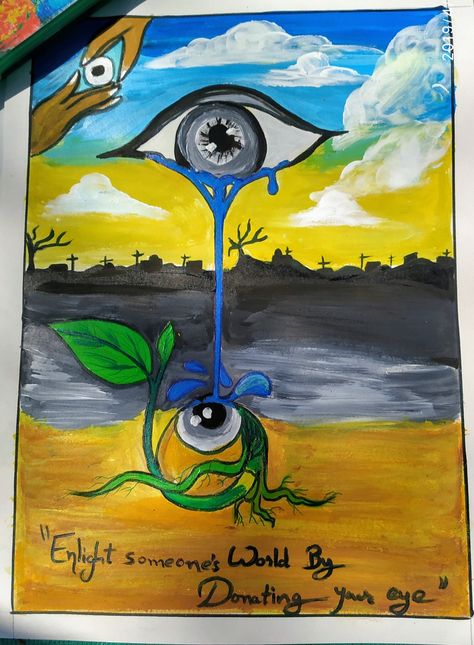 Donate eye.... Eye Donation Quotes, Eye Donation Drawing, Eye Donation Poster Creative Drawing, Eye Donation Poster Drawing, Organ Donation Poster Creative, Eye Donation Poster Creative, Eye Donation Poster, Organ Donation Poster, Competition Drawing